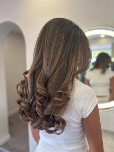professional blow dry at brooklyns hairdressers high wycombe