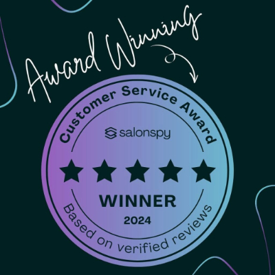 Winners of Salon Spy Customer Service Award