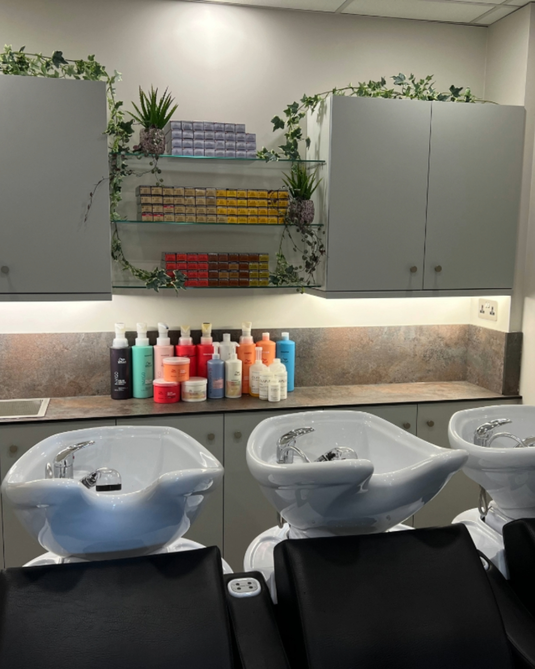 Interior of Brooklylns Salon, High Wycombe
