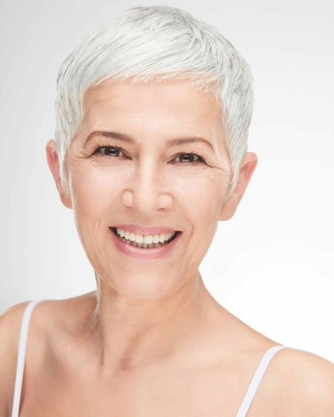 Natural Looking Grey Hair Blending at Brooklyns Hair Salon in High Wycombe, Buckinghamshire